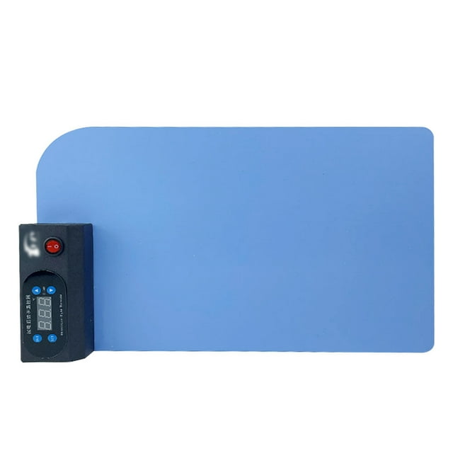 yeacher CP-150 Heating Pad for Repairs, 350W Power, 30-120°C Temperature Range, Blue PC Material, 220V/110V Voltage, US/EU Plug Option, Compact 350*210*60mm Size
