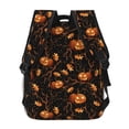 thumbnail image 4 of Fotbe Halloween With Pumpkins Pattern Casual Backpack for School, Travel, and Outdoor Activities - Durable, Lightweight, and Comfortable, 4 of 5