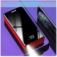 thumbnail image 2 of Banco De Energía Bloosom  Batería Portátil 40000mah Celda De Carga Rápido Rojo, 2 of 5