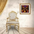 thumbnail image 3 of Stephen Chambers 15x15 Gold Ornate Wood Framed With Double Matting Wall Art Titled - Skull 85, 3 of 6