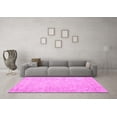 thumbnail image 3 of Ahgly Company Indoor Square Persian Pink Traditional Area Rugs, 5' Square, 3 of 4