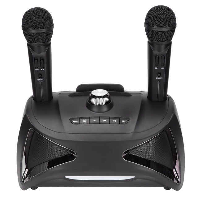 Sistema de altavoces Bluetooth inalámbrico, máquina de karaoke Bluetooth ST-2025 Máquina de karaoke portátil Altavoz con micrófono inalámbrico Probado y confiable