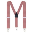 thumbnail image 1 of Buyless Fashion Adjustable Suspenders for Kids Toddlers Baby Elastic Solid Color 1 Inch - Y Back Design, 1 of 7