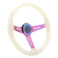 thumbnail image 3 of Luminous Steering Wheel,Luminous Steering Wheel 14in Car Modification Drifting Wheel High-Intensity Output, 3 of 7