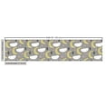 thumbnail image 3 of Cartoon Upholstery Fabric by the Yard, Night Time Dreams Theme Along Moon Clouds Sleeping Hearts Sky Trees, Decorative Fabric for DIY and Home Accents, Purple Grey Pale Yellow by Ambesonne, 3 of 5