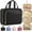 Black, variant on Travel Toiletry Bag for Women & Men, Makeup Bag with Hook and Multiple Pockets, Bags for Women, Travel Essentials, 11.2'' x 3.2'' x 8.9'', Pale