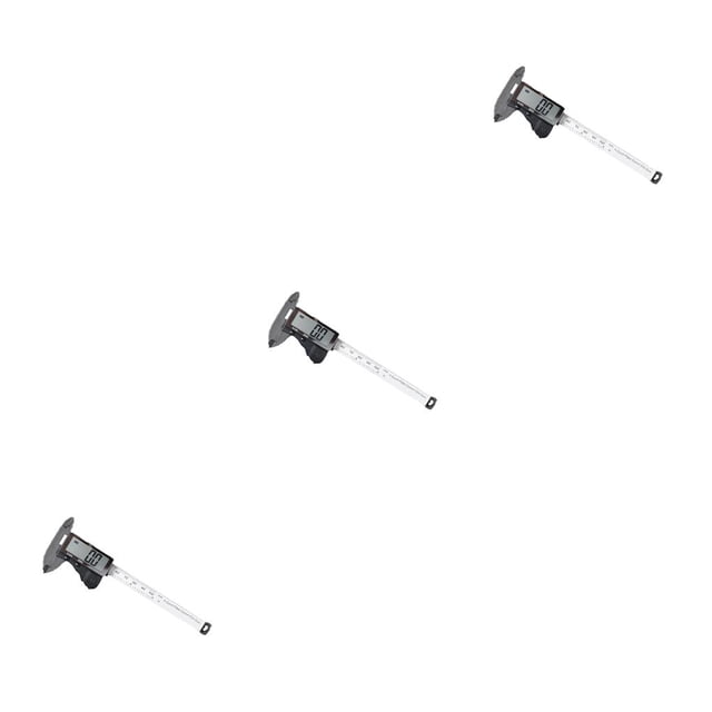 Speravity Calibrador Vernier Digital, regla de 0-100mm/150mm, micrómetro deslizante electrónico, medidor portátil con de 0-100mm 0-100 mm 3piezas Speravity CBP180592