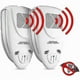 thumbnail image 1 of Ultrasonic Bat Repeller - 2 Pack - Get Rid Of Bats In 72 Hours, 1 of 1