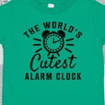 thumbnail image 4 of Inktastic The Worlds Cutest Alarm Clock Boys or Girls Toddler T-Shirt, 4 of 5