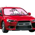 thumbnail image 2 of Windshield Sun Shade Foldable Car Front Window Sunshade For Car Suv Trucks Vans - Best Heat Shield Blocker Visor Cover Blocks Uv Rays And Keeps Your Vehicle Cool-Medium, 2 of 5