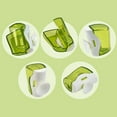 thumbnail image 3 of 6PCS Toothbrush Head Covers with Suction Cup Toothbrush Protective Case Great Toothbrush Cover Holder for Home Travel Outdoor Camping, 3 of 6