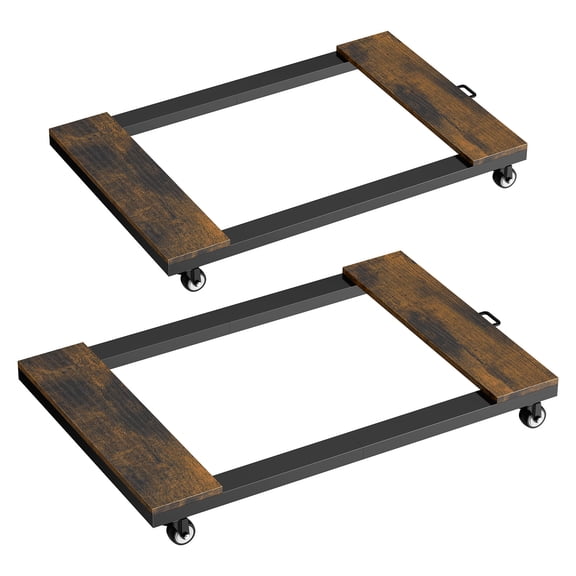 2 Pack Furniture Dolly, Expandable Moving Dolly with 4 Wheels, Heavy Duty Furniture Mover Cart for Couches, Sofas, Beds, Boxes and Heavy Items