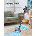 thumbnail image 2 of TaoTronics Corded Stick Vacuum Cleaner, New, 600W Power, HEPA Filter, 14KPa Suction, Black, 2 of 5