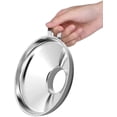 thumbnail image 3 of 2 Pcs Canning Funnel, Stainless Steel Jam Funnel, Wide Mouth Funnel, Kitchen Stainless Steel Wide Mouth Funnel Set For Transferring Liquid, Powder, Be, 3 of 5