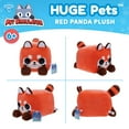 thumbnail image 2 of PET SIMULATOR - Red Panda HUGE Pet Plush (8.5" Tall, Series 1) [Includes DLC], 2 of 8