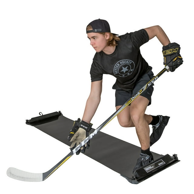 Better Hockey Planche à Glissade Extrême Pro - Livrée avec 3 Paires de Bottillons