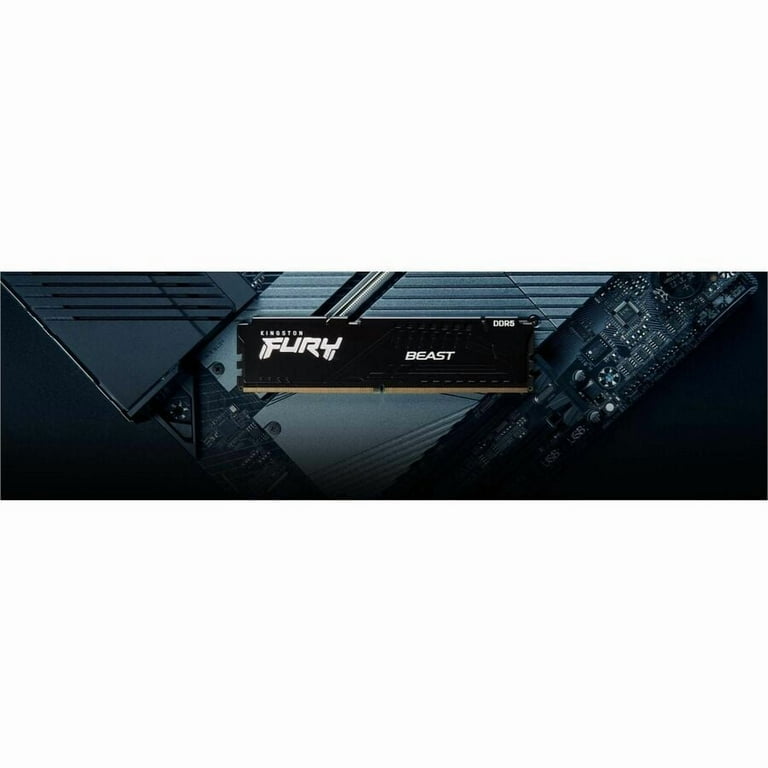 Kingston 32GB (2x16GB) DDR5 6000MT/s CL30 FURY Beast Black XMP