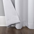 thumbnail image 5 of Sun Zero Riley Kids Bedroom Blackout Grommet Curtain Panel In White, 40" X 63", 5 of 9