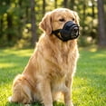 thumbnail image 6 of Toycle Dog Muzzle Dog Mouth Cover Mesh Block Gnaw Resist Licking Breathable Drink Easily Adjustable Muzzle Dog Mouth Guard Pet Muzzle E, 6 of 9