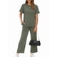 thumbnail image 1 of Conjunto Deportivo de Dos Piezas para Mujer, Informal, de Corta y Pantalón . Gris-Verde XL, 1 of 5