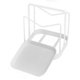 thumbnail image 2 of Fiudx Ofertas relámpago del día Estante vertical para tapas de ollas de cocina, estante para tablas de cortar de mesa, estante multifuncional para almacenar utensilios de cocina con bandeja escurrido, 2 of 6