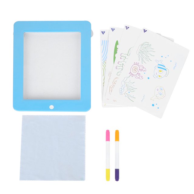 Tablero de dibujo de juguete DIY luminoso para escribir pintura Graffiti tablero de dibujo para niños tablero de dibujo luminoso
