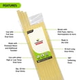 thumbnail image 3 of Hot Glue Sticks Surebonder Cosplay Amber, 10 pulgadas, paquete de 20, 3 of 4