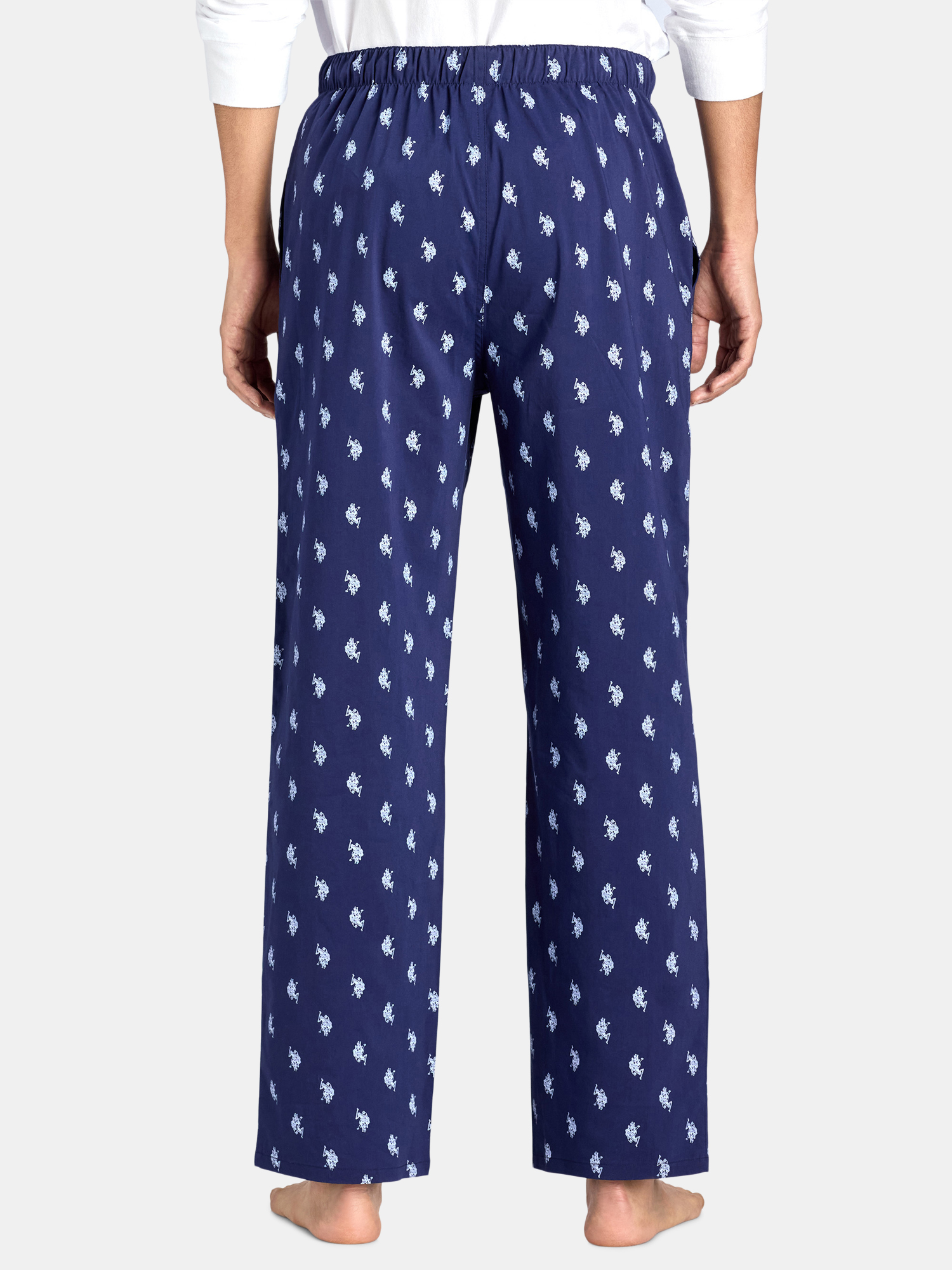 U.S. Polo Assn. Men's Plaid Lounge Pajama Pants photo 5