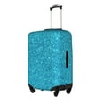 thumbnail image 2 of Kll Blue Glitter Luggage Cover Suitcase Cover Suitcase Protector (Luggage not included)-X-Large, 2 of 8