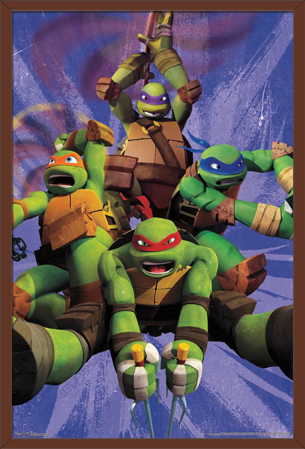 Teenage Mutant Ninja Turtles - Team Poster - Walmart.com - Walmart.com