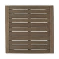 thumbnail image 6 of Remi Outdoor 6 Seater Acacia Wood Extended Chat Set, Gray, 6 of 12