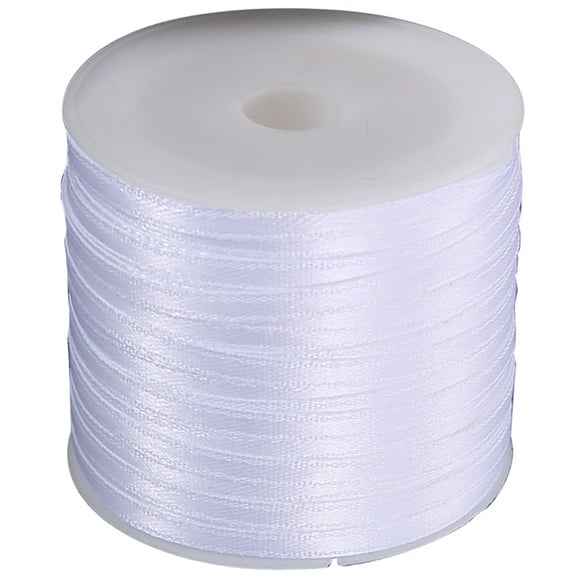 Coofit 164.04ft Polyester Ribbon DIY Decorative Satin Ribbon Gift Wrapping Ribbon