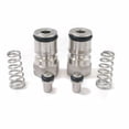 thumbnail image 2 of 2Pairs Stainless Steel Ball Lock Keg Posts Couplers Set for Homebrew Draft Beer, 2 of 8