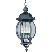 Maxim Lighting - Crown Hill - Four Light Outdoor Hanging Lantern Rust Patina