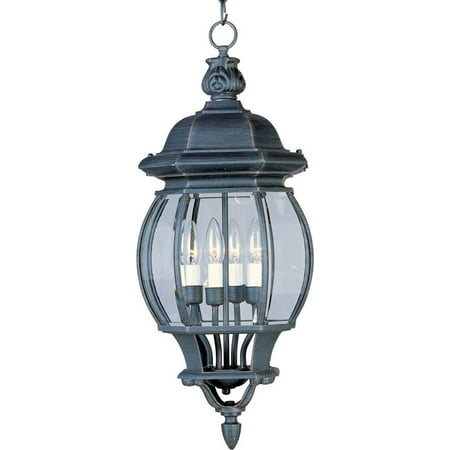 Maxim Lighting - Crown Hill - Four Light Outdoor Hanging Lantern Rust Patina