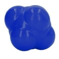 thumbnail image 3 of Reaction Ball, Rubber Bright Color Hex Reaction Trainer Ball for Basketball, Tennis and Other Competitive Sports, 3 of 7
