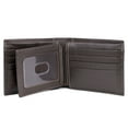 thumbnail image 6 of J. Buxton Men's Sandokan Convertible Thinfold Leather, Brown, 6 of 7