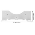 thumbnail image 2 of Raindrops vr display holder VR Wall Mount Stand White Iron Wall Mountable Space-saving Home Use 1Pcs, 2 of 8