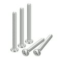 thumbnail image 1 of Tornillos de cabeza Plana Unique Bargains Acero inoxidable 304 10 piezas, 1 of 5