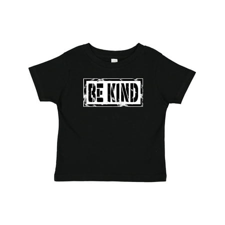 

Inktastic Be Kind Weathered Stencil in Black Gift Baby Boy or Baby Girl T-Shirt