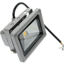 OULII Energy Saving 10W LED Flood Light Waterproof Warm White for Security and Outdoor Illumination
