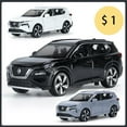 thumbnail image 2 of 1:32 X-Trail SUV Alloy Model Car Off Road Toy Diecast Sound and Light High Precision Auto Gift For Children Metal Vehicle Wheels, 2 of 5