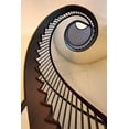 thumbnail image 2 of Jones, Adam 13x18 White Modern Wood Framed Museum Art Print Titled - Spiral stairway-Shaker Village of Pleasant Hill-Kentucky, 2 of 4