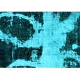 thumbnail image 1 of Ahgly Company Indoor Rectangle Abstract Light Blue Modern Area Rugs, 7' x 10', 1 of 4