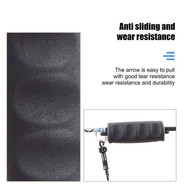 Extractor de flechas de silicona con Clip de tiro con arco Recurve Bow Remover Extractor Target