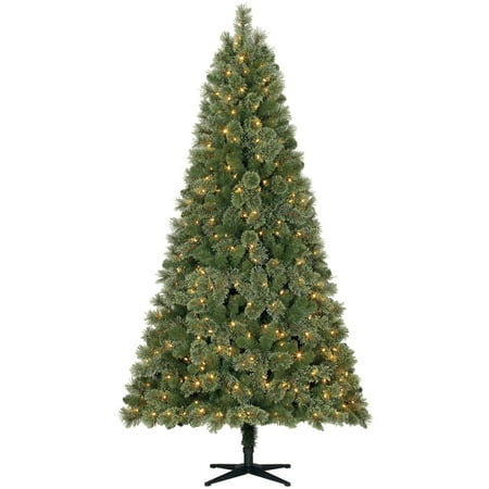Holiday Time Pre-Lit 7.5 Liberty Pine Artificial Christmas Tree, Color Changing Lights
