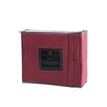 thumbnail image 2 of JML 4 Piece King Bed Sheet Set - Brushed Microfiber - Wrinkle Resistant & Unfading,Burgundy, 2 of 5