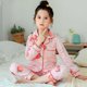 thumbnail image 2 of Pijamas para niñas, otoño 2020, ropa de casa de algodón de manga larga para niños, conjunto de pijamas de algodón para niñas, ropa de dormir de Navidad para niños, 2 of 2
