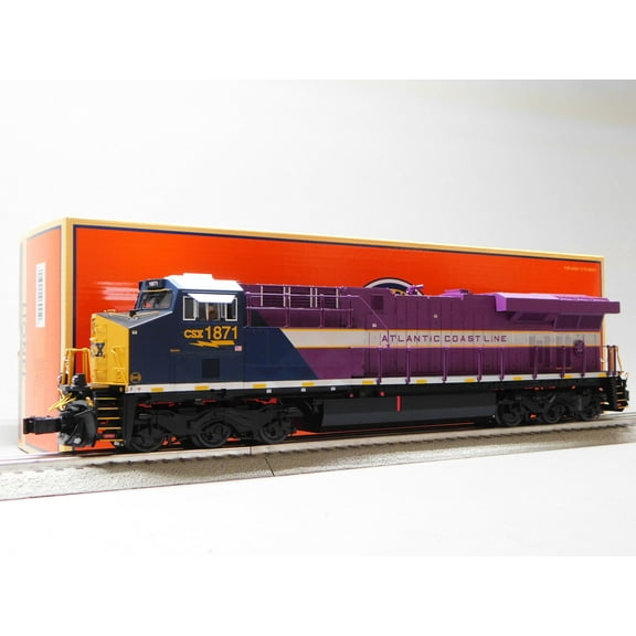 LIONEL BTO CSX ATLANTIC COAST LINE LEGACY ES44 #1871 DIESEL ENGINE O GAUGE 2533541
