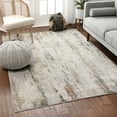 thumbnail image 7 of Well Woven Urbano Luca Blue/Beige Vintage Antique Abstract Distressed 5'3" x 7'3" Area Rug, 7 of 7